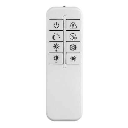 Rabalux - LED Stmievateľné stropné svietidlo LED/18W/230V 3000-6500K + diaľkové ovládanie