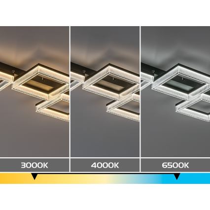 Rabalux - LED Stmievateľné stropné svietidlo LED/40W/230V 3000-6500K + diaľkové ovládanie