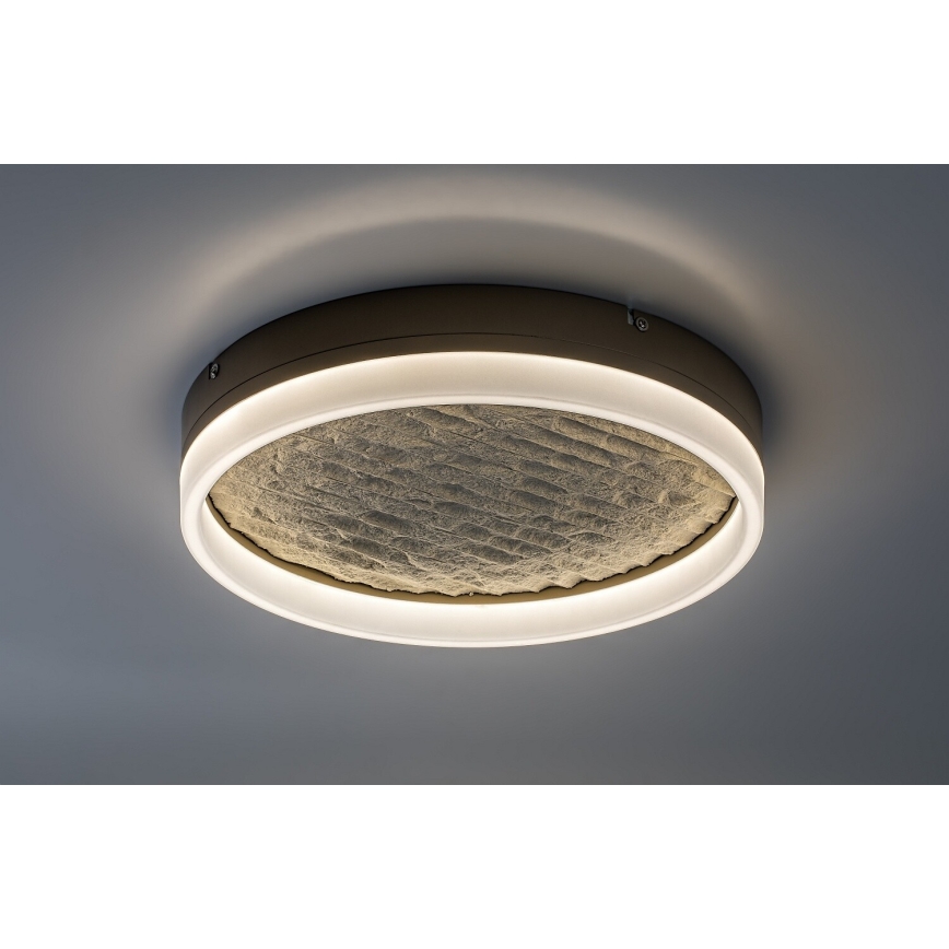 Rabalux - LED stmievateľné stropné svietidlo LED/24W/230V 3000-6500K pr. 40 cm béžové + diaľkové ovládanie