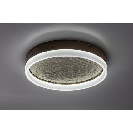 Rabalux - LED stmievateľné stropné svietidlo LED/24W/230V 3000-6500K pr. 40 cm béžové + diaľkové ovládanie