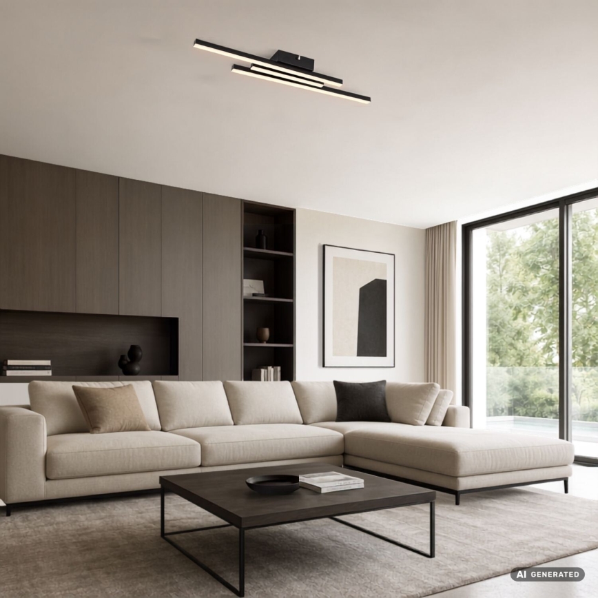 Rabalux - LED Stropné svietidlo LED/18W/230V 3000K čierna