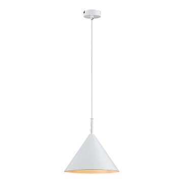 Rabalux 72008 - Závesný luster s lankom 1xE27/40W/230V priemer 25 cm biela