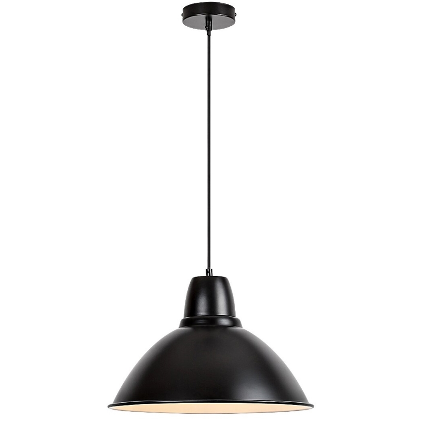 Rabalux - Závesný luster na lanku 1×E27/60W/230V pr. 36 cm čierna