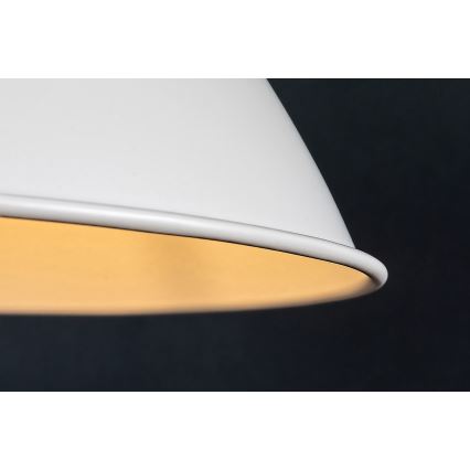 Rabalux - Luster na lanku 1xE27/60W/230V priemer 36 cm biely