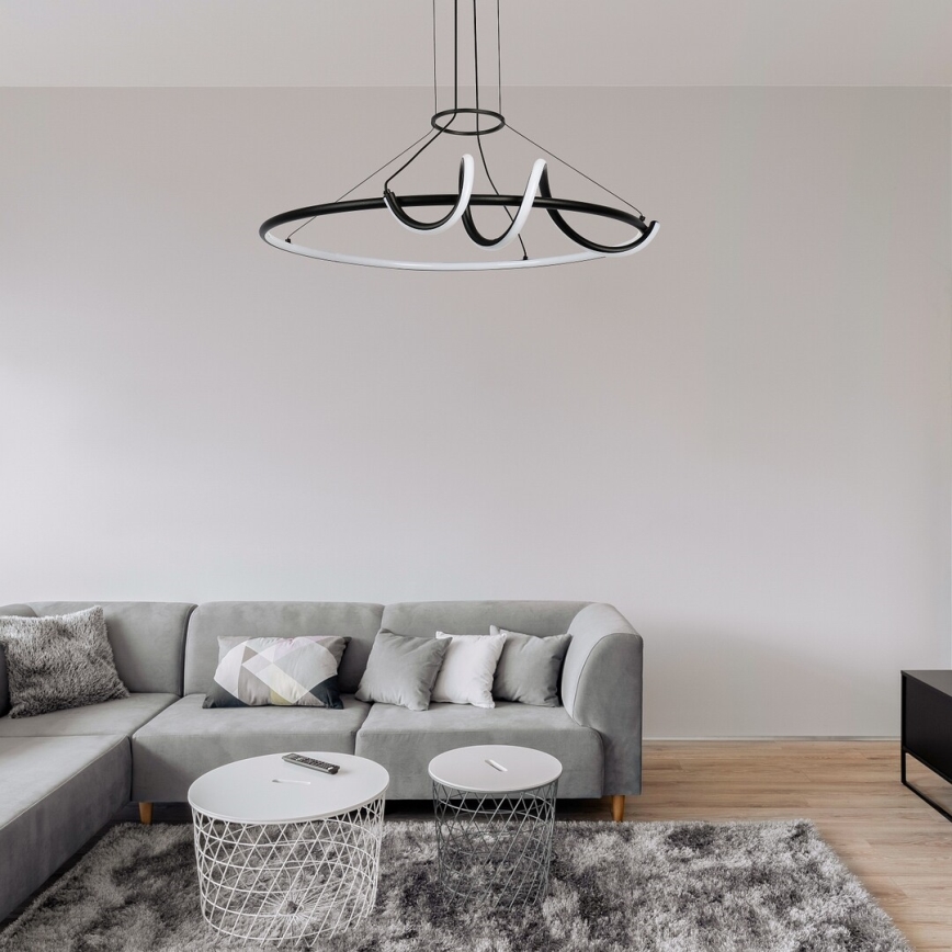Rabalux - LED Stmievateľný luster na lanku LED/46W/230V 3000-6500K + diaľkové ovládanie