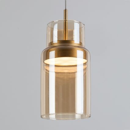 Rabalux - LED luster na lanku LED/10W/230V 3000K zlatá