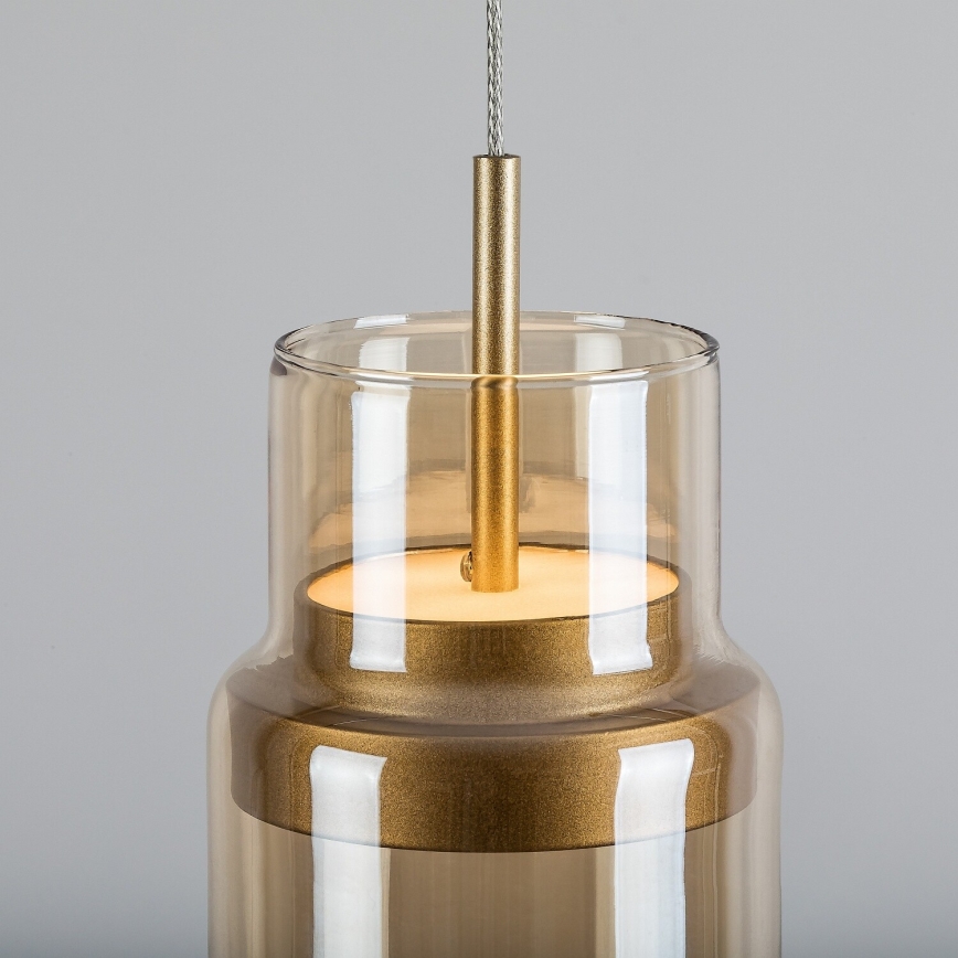 Rabalux - LED luster na lanku LED/10W/230V 3000K zlatá