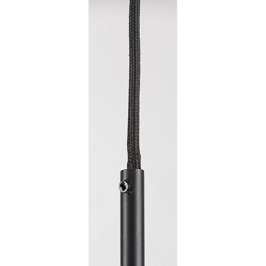 Rabalux - Luster na lanku 1xGU10/50W/230V číra/čierna