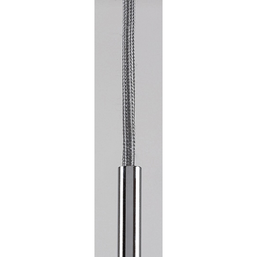 Rabalux - Luster na lanku 1xE27/40W/230V číra/lesklý chróm