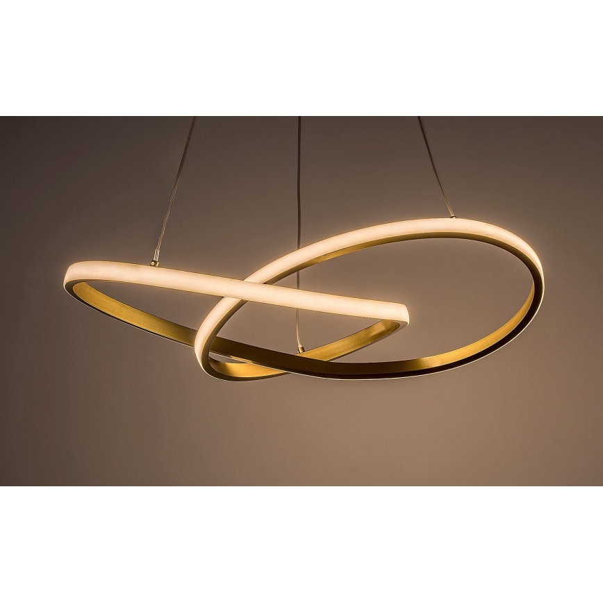 Rabalux - LED Luster na lanku LED/36W/230V 3000K zlatá