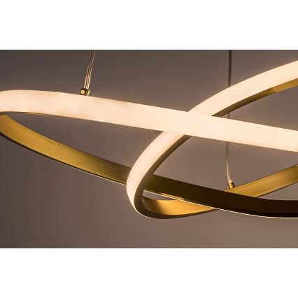 Rabalux - LED Luster na lanku LED/36W/230V 3000K zlatá