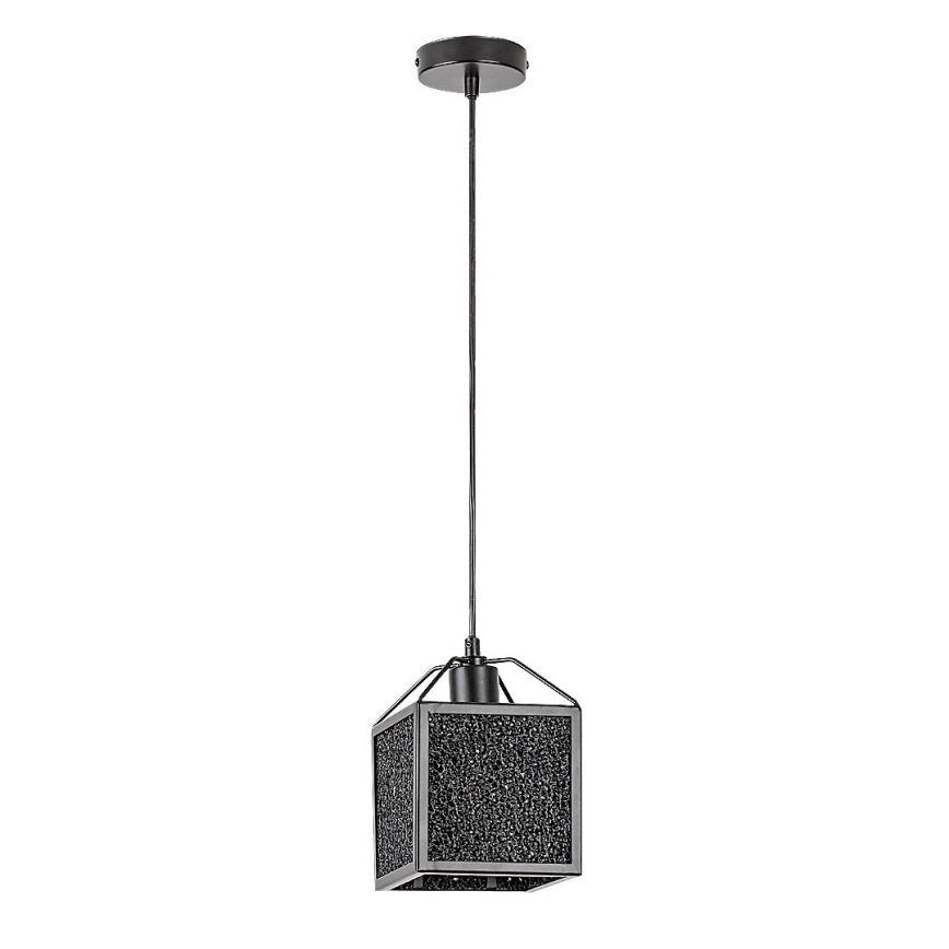 Rabalux - Luster na lanku 1xE27/40W/230V čierna