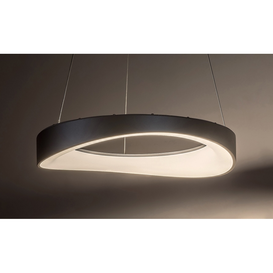 Rabalux - LED Luster na lanku LED/56W/230V 3000K strieborná