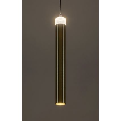 Rabalux - LED Luster na lanku LED/10W/230V 4000K čierna/zlatá