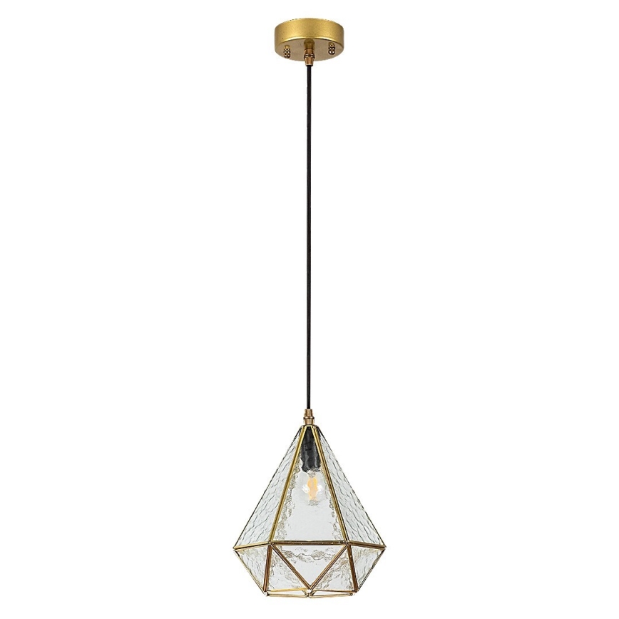 Rabalux - Tiffany vitrážový luster na lanku 1xE14/40W/230V zlatá