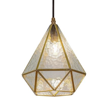 Rabalux - Tiffany vitrážový luster na lanku 1xE14/40W/230V zlatá