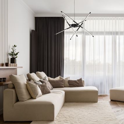 Rabalux - LED Luster na lanku LED/40W/230V 3000K čierna