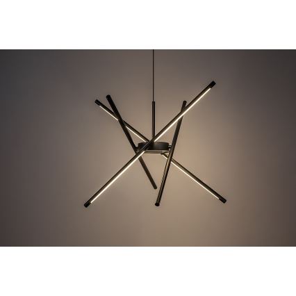 Rabalux - LED Luster na lanku LED/40W/230V 3000K čierna
