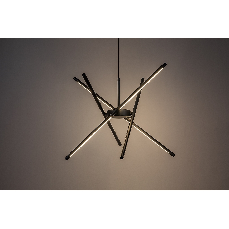 Rabalux - LED Luster na lanku LED/40W/230V 3000K čierna