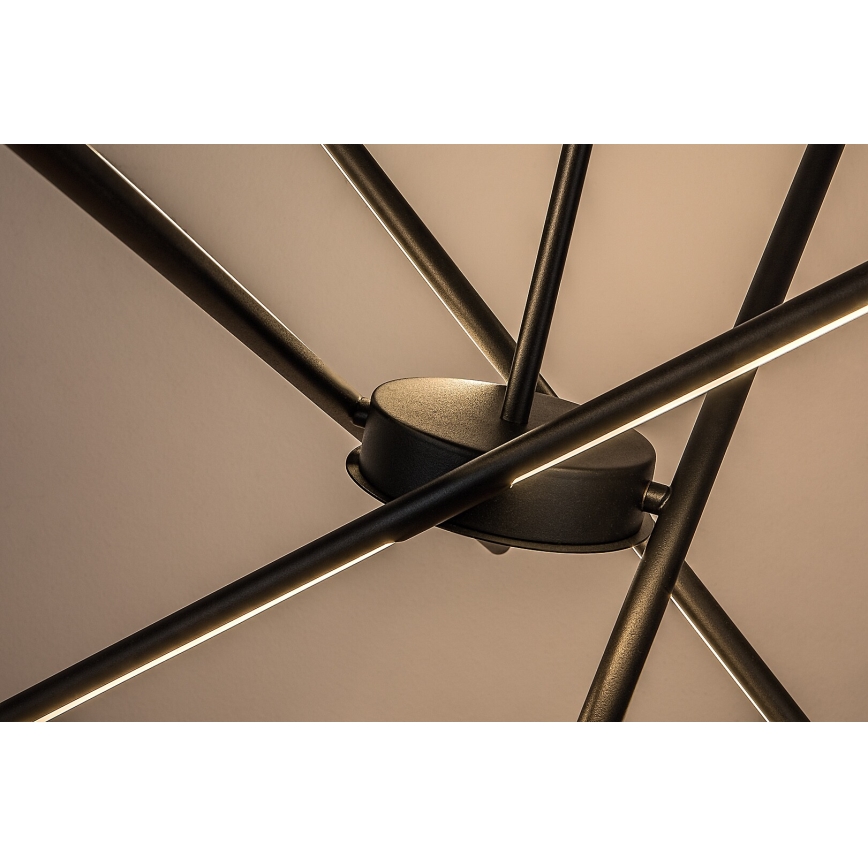 Rabalux - LED Luster na lanku LED/40W/230V 3000K čierna