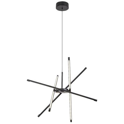 Rabalux - LED Luster na lanku LED/40W/230V 3000K čierna
