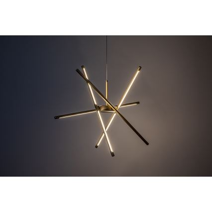 Rabalux - LED Luster na lanku LED/40W/230V 3000K zlatá