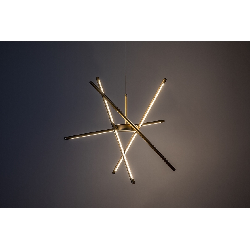 Rabalux - LED Luster na lanku LED/40W/230V 3000K zlatá