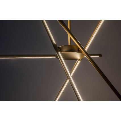 Rabalux - LED Luster na lanku LED/40W/230V 3000K zlatá