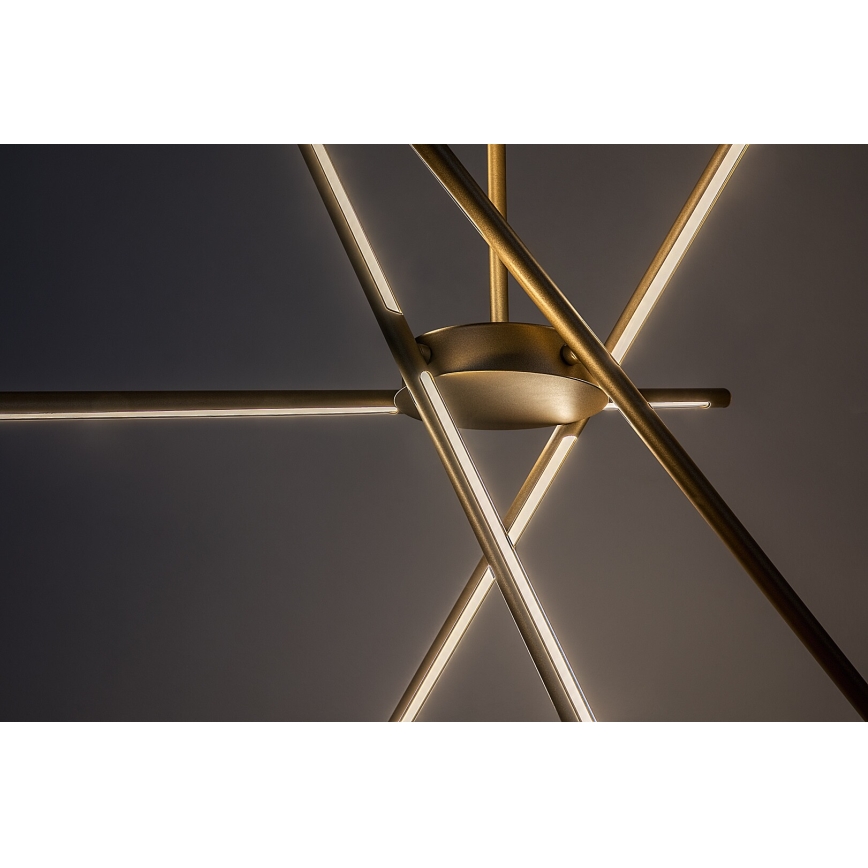 Rabalux - LED Luster na lanku LED/40W/230V 3000K zlatá