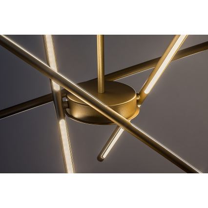 Rabalux - LED Luster na lanku LED/40W/230V 3000K zlatá