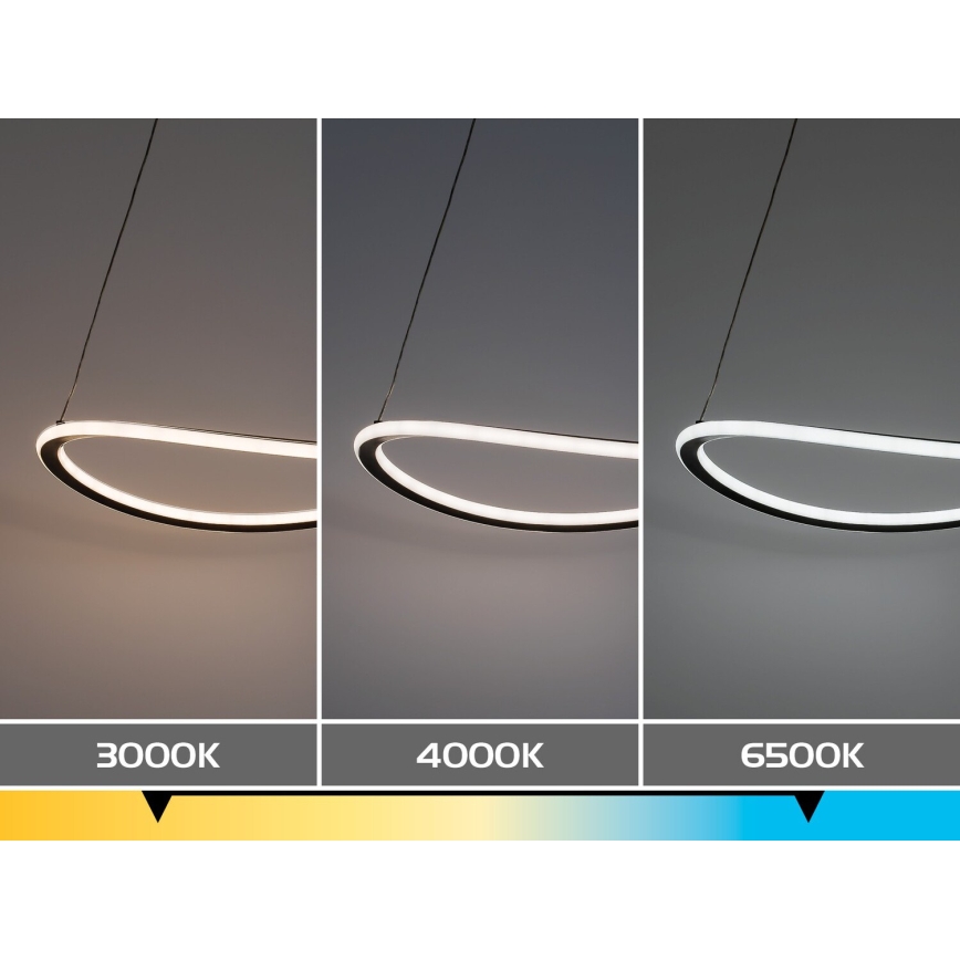 Rabalux - Stmievateľný závesný luster na lanku LED/45W/230V 3000-6500K + diaľkové ovládanie