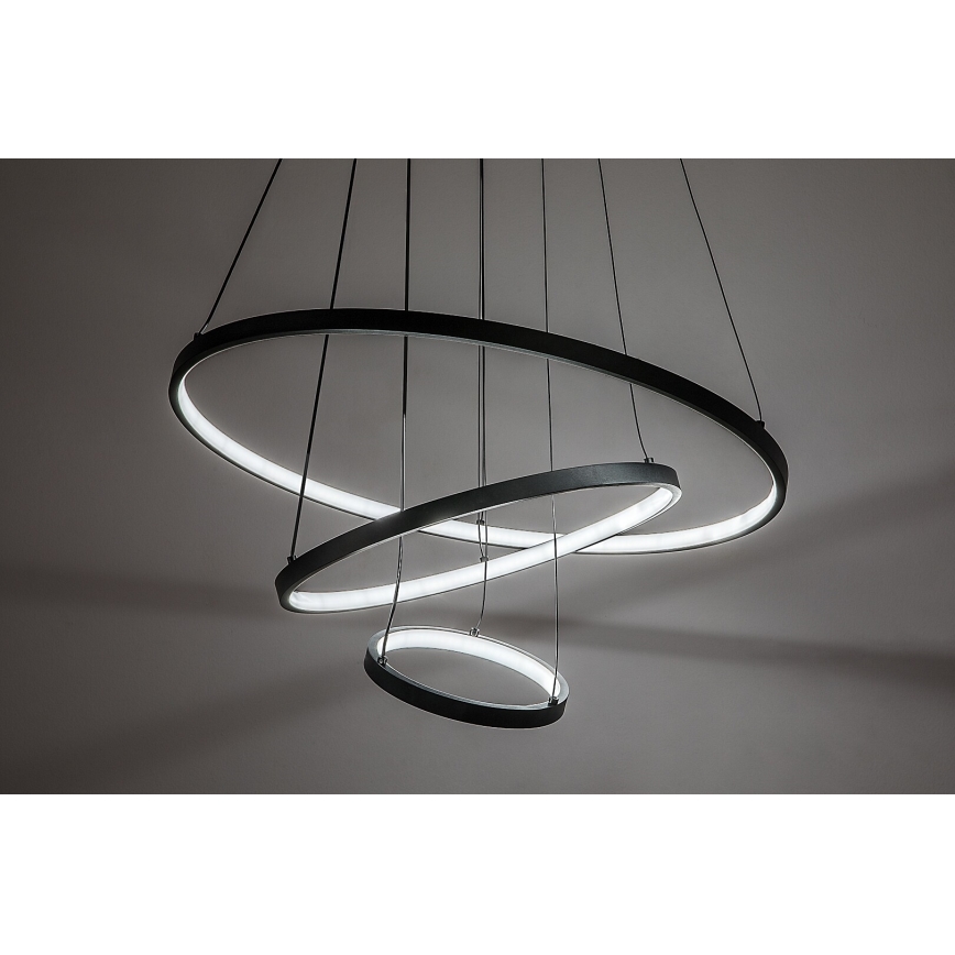 Rabalux - LED Stmievateľný luster na lane LED/90W/230V 3000-6500K + diaľkové ovládanie