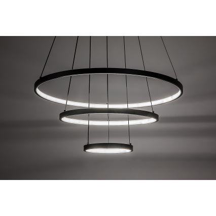 Rabalux - LED Stmievateľný luster na lane LED/90W/230V 3000-6500K + diaľkové ovládanie