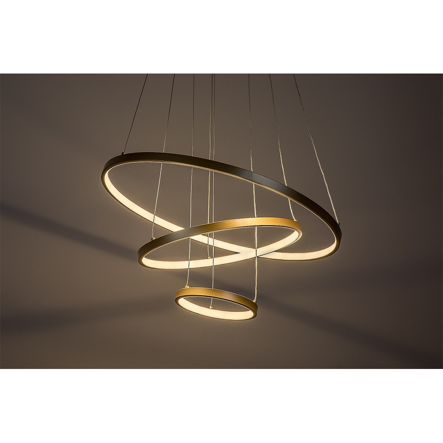 Rabalux - LED stmievateľný luster na lanku LED/90W/230V 3000-6500K + diaľkový ovládač