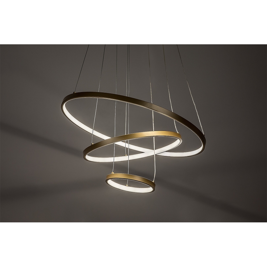 Rabalux - LED stmievateľný luster na lanku LED/90W/230V 3000-6500K + diaľkový ovládač