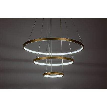 Rabalux - LED stmievateľný luster na lanku LED/90W/230V 3000-6500K + diaľkový ovládač