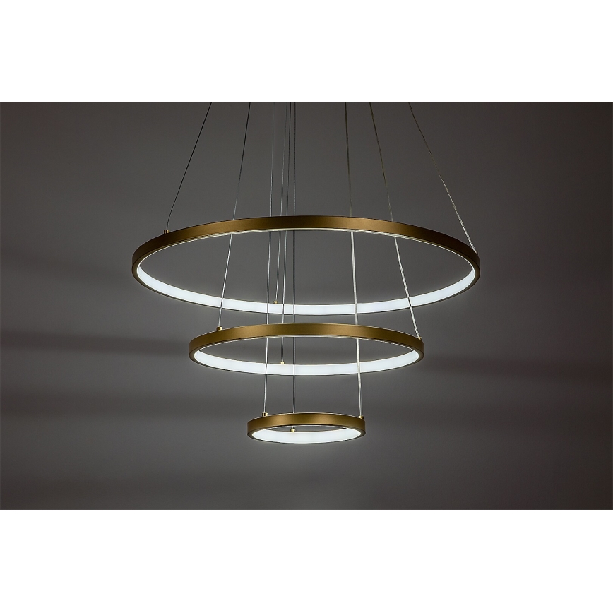 Rabalux - LED stmievateľný luster na lanku LED/90W/230V 3000-6500K + diaľkový ovládač