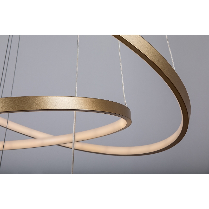 Rabalux - LED stmievateľný luster na lanku LED/90W/230V 3000-6500K + diaľkový ovládač