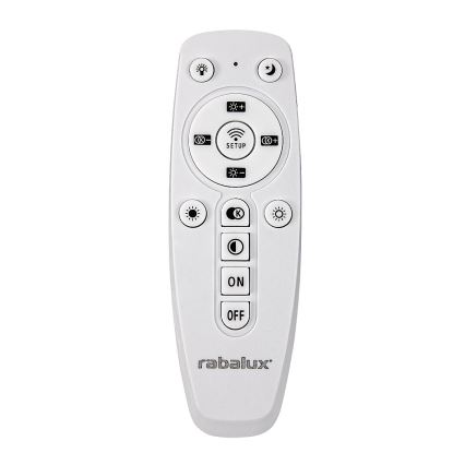 Rabalux - LED stmievateľný luster na lanku LED/90W/230V 3000-6500K + diaľkový ovládač