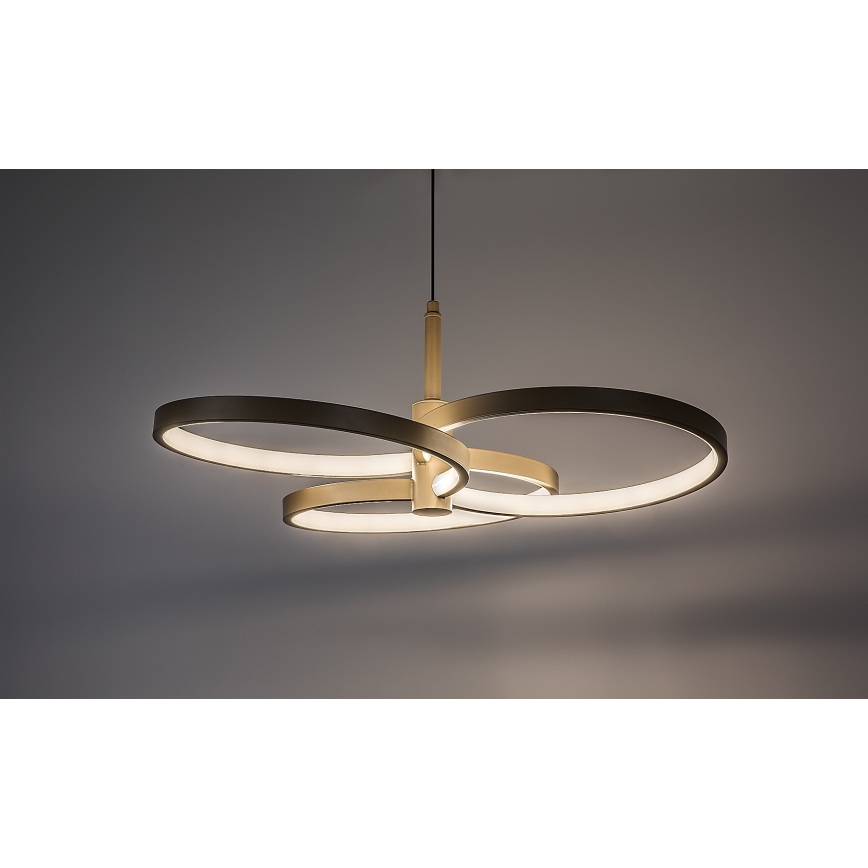Rabalux - LED Stmievateľný luster na lanku LED/50W/230V 3000-6500K + diaľkové ovládanie