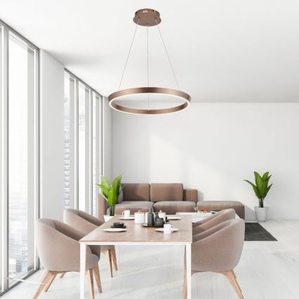 Rabalux - LED Stmievateľný luster na lanku LED/70W/230V 3000-6500K + diaľkové ovládanie