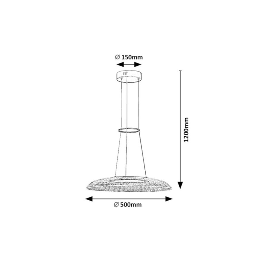 Rabalux - LED luster na lanku LED/24W/230V 3000K