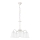 Rabalux 7261 - Luster FABIOLA E27/40W/230V biela