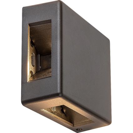 Rabalux - LED Vonkajšie nástenné svietidlo LED/6W/230V IP54 čierna
