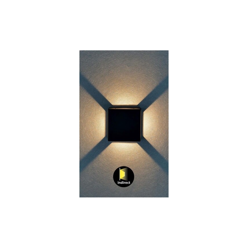 Rabalux - LED Vonkajšie nástenné svietidlo LED/6W/230V IP54 biela