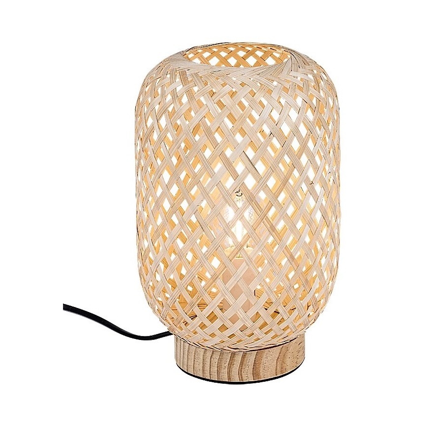 Rabalux - Stolná lampa 1xE14/25W/230V ratan