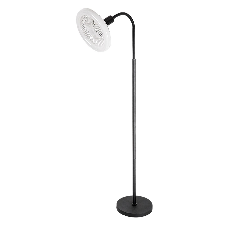 Rabalux - LED stmievateľná stojaca lampa s ventilátorom 1xE27/16W/230V 3000-6500K + diaľkové ovládanie