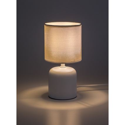 Rabalux - Stolová lampa 1xE14/40W/230V biela