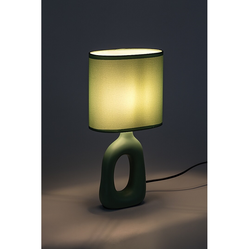 Rabalux - Stolová lampa 1xE14/40W/230V zelená