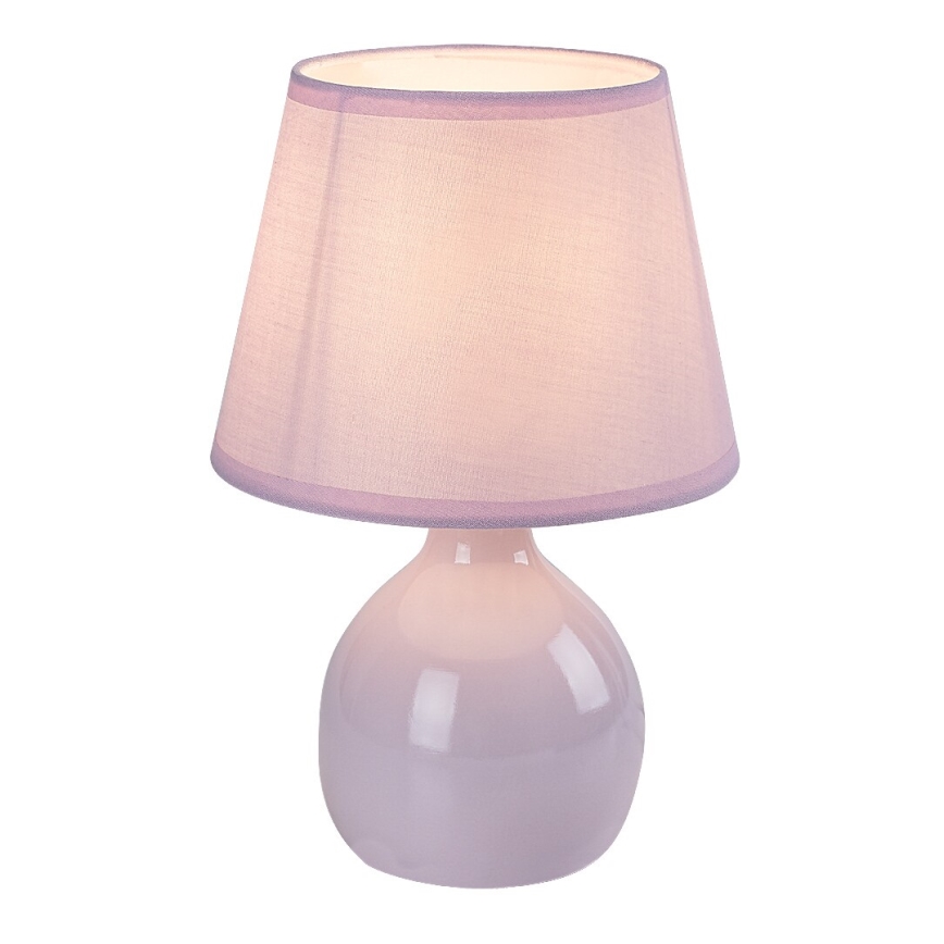 Rabalux - Stolná lampa 1xE14/40W/230V ružová